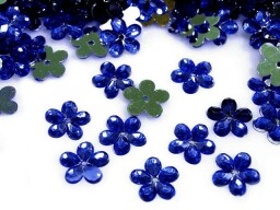 Květinka plast 11mm - královská modrá