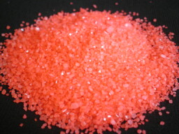 Dekorační písek 500g - červená