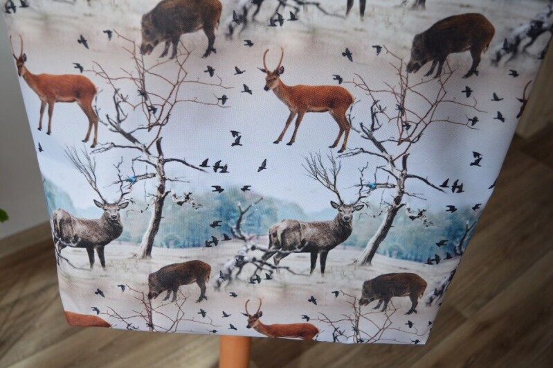 Látková nákupní taška lesní zvěř