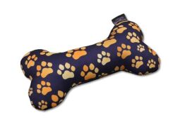 Textilní hračka pro psy Zlaté tlapky na tmavě modré