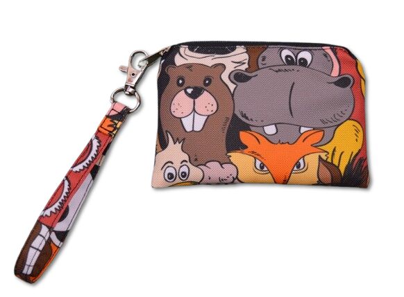 Pouzdro/klíčenka 12x8 cm Zvířátka