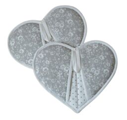 Kuchyňská chňapka srdíčko Kvítí 2 ks