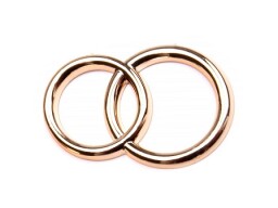 Dekorace svatební prsteny - prstýnky 22x32mm