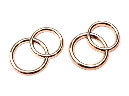 Dekorace svatební prsteny - prstýnky 22x32mm