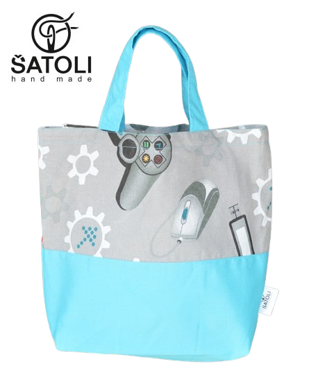 Dětská nákupní taška Herní motiv 2