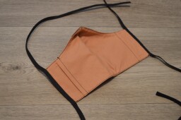 Pánská tvarovaná rouška s kapsou na filtr Maskáčová
