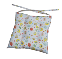 Podsedák na židli do školy 33x33 cm Spongebob