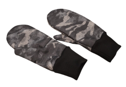 Softshellové palcové rukavice UNI velikost- Maskáč