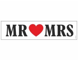 Svatební SPZ MR MRS