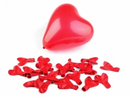 Nafukovací balónky srdce - červená