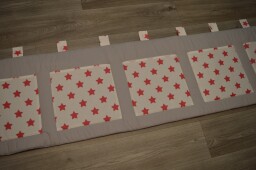 Velký kapsář na stěnu 200x50 cm Hvězdička