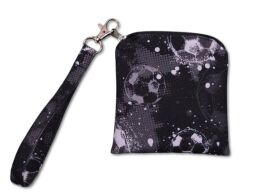 Pouzdro/klíčenka 10 x 11 cm Fotbal