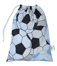 Bavlněný pytlík na bačkory 26x34 cm Fotbal