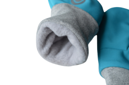 Dětské zateplené softshellové rukavice s reflexním prvkem UNI velikost - větší děti