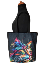 Dámská nákupní taška Kočka