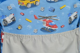 Kapsář do školky Záchranné složky na modré