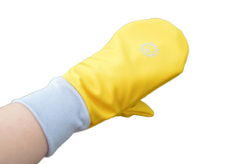 Dámské softshellové rukavice s reflexním prvkem Okrová