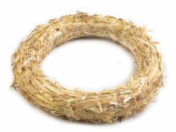 Slaměný věnec Ø20 cm