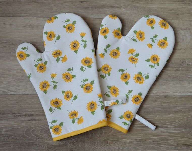 Kuchyňská rukavice Slunečnice 2 ks