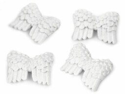 Samolepící andělská křídla - bílá