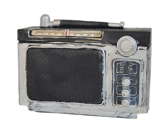 Retro kasička/pokladnička rádio 2