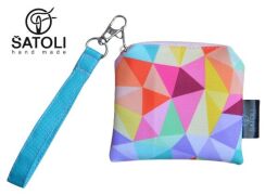 Taštička/klíčenka 10x9 cm  Geometrie