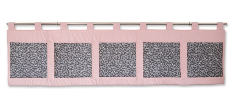 Velký kapsář 200x50 cm motýlci na starorůžové