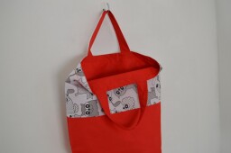 Dětská bavlněná nákupní taška Zvířátka