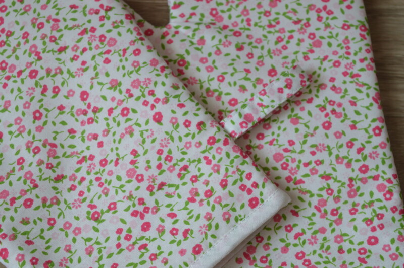 Kuchyňské chňapky/rukavice Kvítí na bílé 2 ks