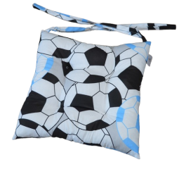 Podsedák na židli do školy 33x33 cm Fotbal 