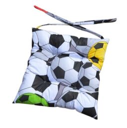 Podsedák na židli do školy 33x33 cm Fotbal 