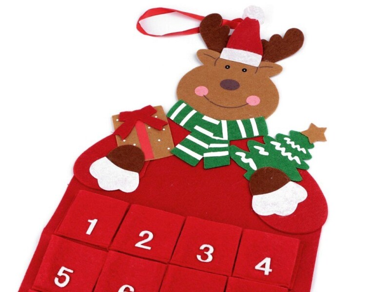 Závěsný adventní kalendář Sob