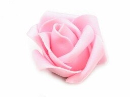Pěnová růže Ø4,5 cm - světle růžová