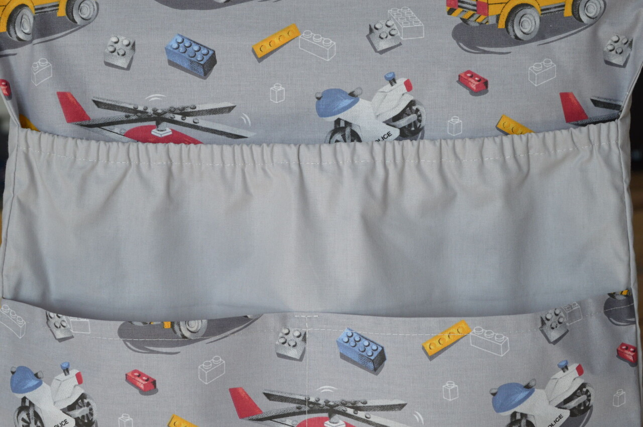 Kapsář do školky šedá záchranné složky