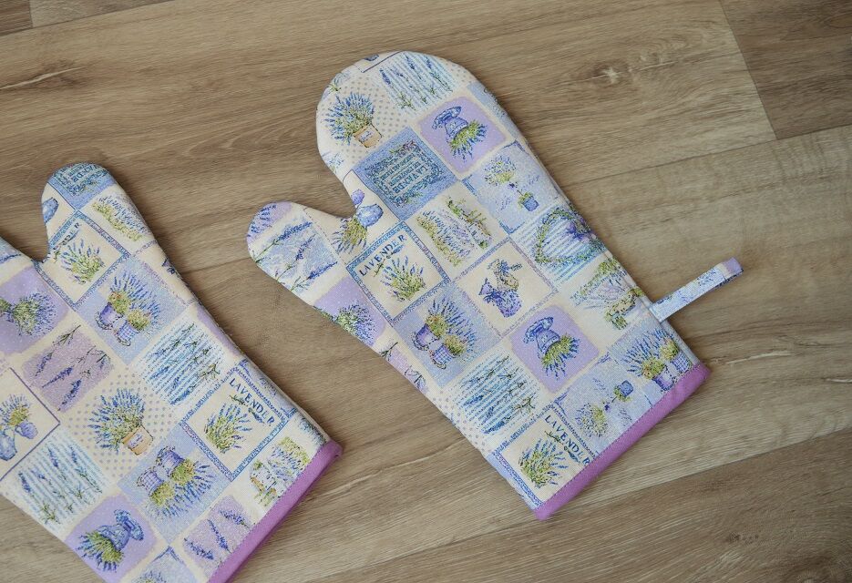Kuchyňská chňapka levandule 2 ks