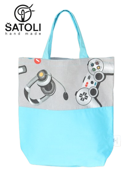 Dětská nákupní taška herní motiv