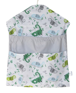 Kapsář na ramínko do školky chameleoni